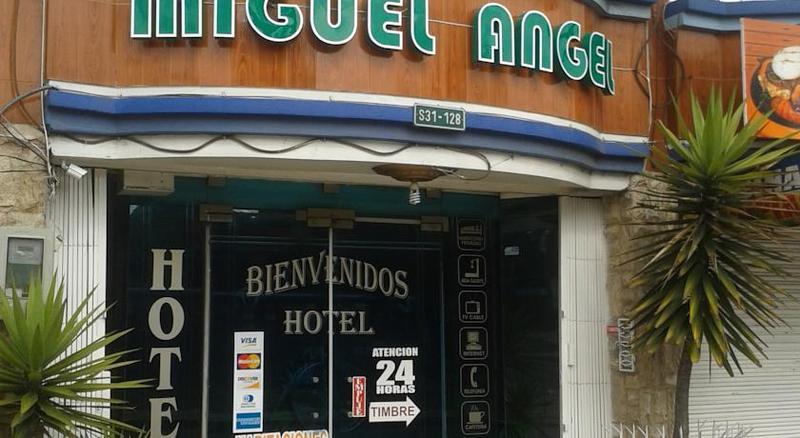 Hotel Miguel Angel Terminal Quitumbe Quito Exterior foto